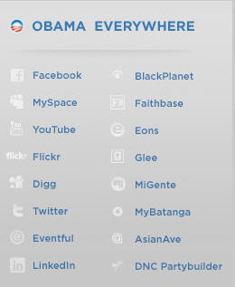 Obama Social networking