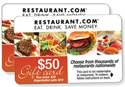 Restaurant.com Gift Card Fundraiser