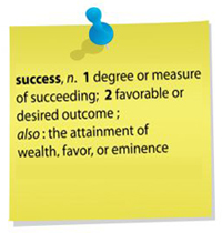 definition of success